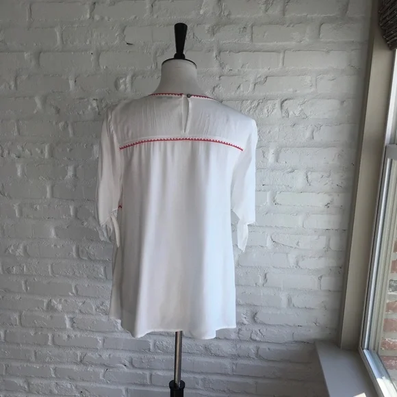 Jodifl embroidered boho hippie top. Small - Picture 2 of 8